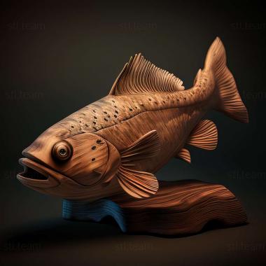 3D model Racthamichthys (STL)